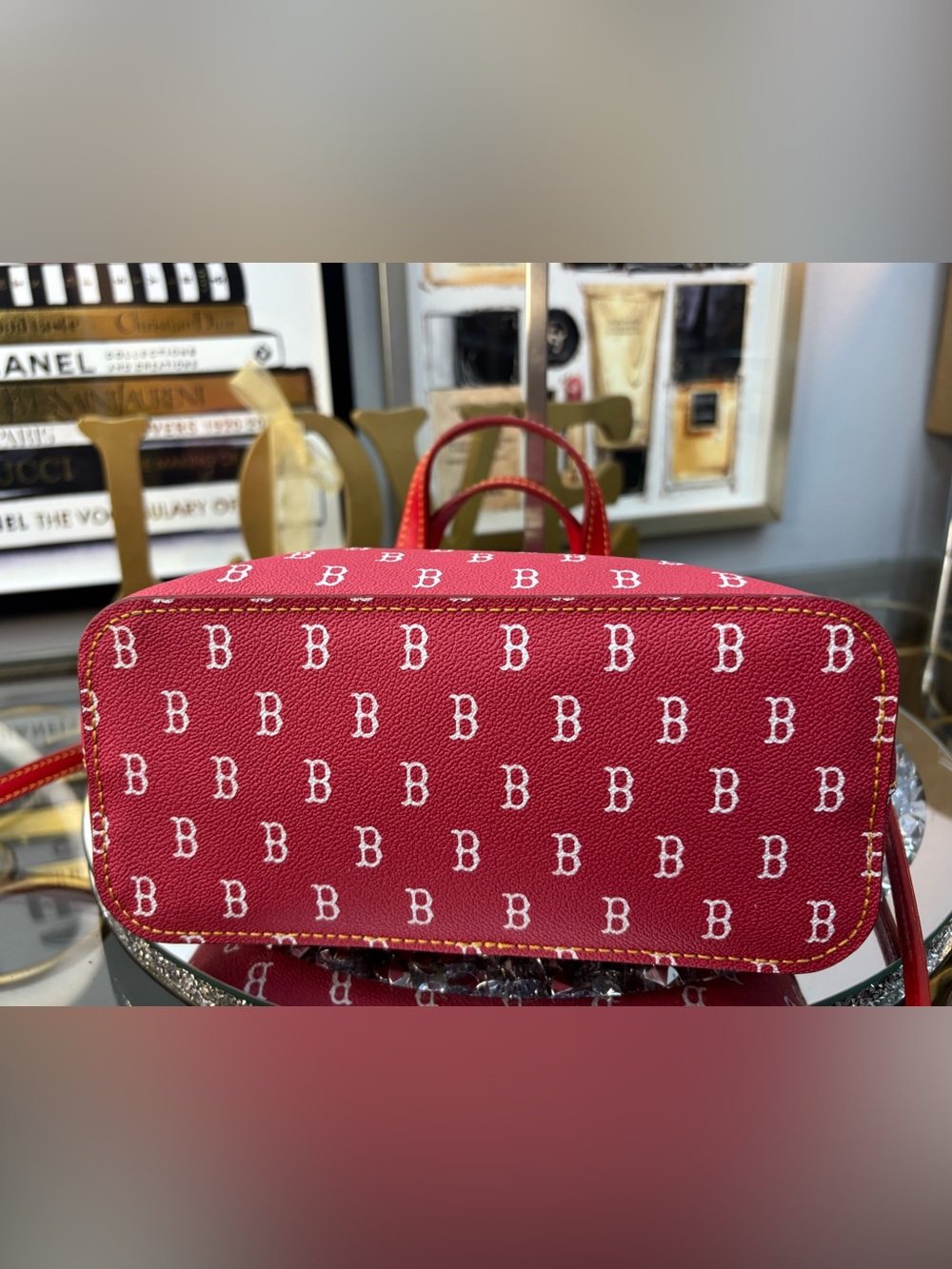Dooney & Bourke Boston Red Sox Ruby Mini Crossbody Satchel NWOT - Picture 9 of 14